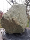Speckstein; Einzelstck; Brasilien; grn mit tlw. Streifen; 15.510 kg