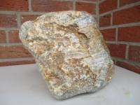 Speckstein aus Indien, gelb-grn-schwarz, 17.400 kg
