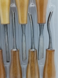 Schnitzwerkzeuge; Efco; 11 tlg.; 14 cm; Holzgriff