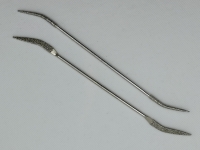 Diamant Riffelfeilen Set; 10 tlg.; 18 cm