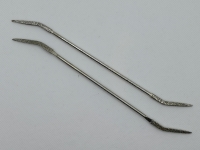Diamant Riffelfeilen Set; 10 tlg.; 18 cm