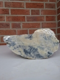 Speckstein; Einzelstck; aus Indien; Streifenstein; 14.340 kg