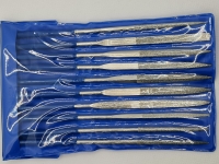 Diamantfeilenset; Nadelfeilenset; Schlsselfeilenset; 10 tlg.; 150 mm
