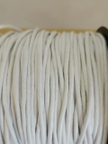 Baumwollkordel; gewachst; wei; 2 mm; 1 Meter