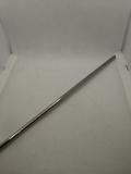 Edelstahlstab; halber Meter lang; 8 cm Durchmesser