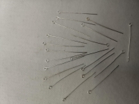 20; �senstifte; Versilbert; Verbinder