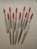 Diamantfeilenset; 10 tlg.; 16mm; mit Softgriff; im Kunststoff Einsteckplatz