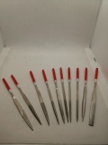 Diamantfeilenset; 10 tlg.; 16mm; mit Softgriff; im Kunststoff Einsteckplatz