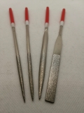 Diamantfeilenset; 10 tlg.; 16mm; mit Softgriff; im Kunststoff Einsteckplatz