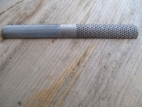 Kreativ Set; gebr. Buch; Kombi- Feilraspel; Schleifpapier; Politur; Speckstein 1.42 kg