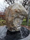 Speckstein; Einzelstck; aus Indien; Safari; 7.550 kg