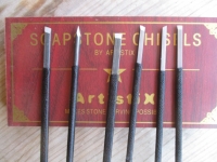 Speckstein; Kreativ Set; mit Zubeh�r und Speckstein