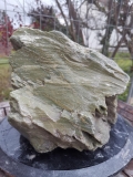 Speckstein; Einzelstck; aus Brasilien; grn; tlw. Maserungen; 20.530 kg