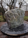 Speckstein; Einzelstck; aus Indien; Grn; Fantasie; Mix; 6.610 kg