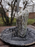 Speckstein; Einzelstck; aus Indien; Grn; Fantasie; Mix; 6.610 kg