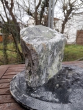 Speckstein; Einzelstck; aus Indien; Grn; Fantasie; Mix; 6.610 kg