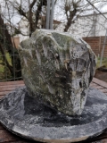 Speckstein; Einzelstck; aus Indien; Grn; Fantasie; Mix; 6.610 kg