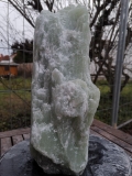 Speckstein; Einzelstck; aus Indien; Zitronengrn; 15.860 kg