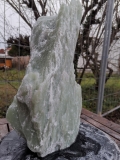 Speckstein; Einzelstck; aus Indien; Zitronengrn; 15.860 kg