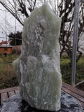Speckstein; Einzelstck; aus Indien; Zitronengrn; 15.860 kg