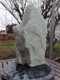 Speckstein; Einzelstck; aus Indien; Zitronengrn; 17.880 kg