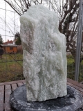 Speckstein; Einzelstck; aus Indien; Zitronengrn; 17.880 kg