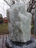 Speckstein; Einzelstck; aus Indien; Zitronengrn; 17.880 kg