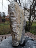 Speckstein; Einzelstck; aus Indien; Grn Mix; tlw. gelb; tlw. schwarz; 14.760 kg