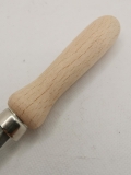 Raspel; mit spitzen Kopf; Holzgriff
