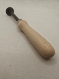 Raspel; mit rundem Kopf; 20 cm; Holzgriff