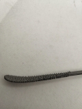 Raspel mit breiter runder Vogelzunge; 20 cm; Holzgriff