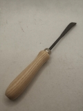 Raspel mit breiter runder Vogelzunge; 20 cm; Holzgriff
