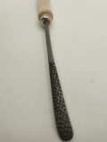 Raspel; schmale gebogene Vogelzunge; 20 cm; Holzgriff