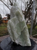 Speckstein; Einzelstck; aus Indien; Zitronengrn; 17.300 kg