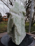 Speckstein; Einzelstck; aus Indien; Zitronengrn; 17.300 kg