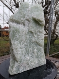 Speckstein; Einzelstck; aus Indien; Zitronengrn; 17.300 kg