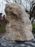 Speckstein; Einzelstck; Brasilien; wei; 13.550 kg
