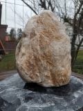 Speckstein; Einzelstck; Brasilien; wei; 11.340 kg