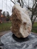 Speckstein; Einzelstck; Brasilien; wei; 11.340 kg