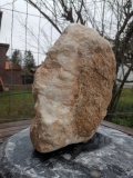 Speckstein; Einzelstck; Brasilien; wei; 11.340 kg