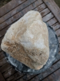 Speckstein; Einzelstck; Brasilien; wei; 11.340 kg