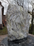 Speckstein; Einzelstck; aus Indien; Fantasie Grn Mix; 12.770 kg