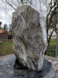 Speckstein; Einzelstck; aus Indien; Fantasie Grn Mix; 12.770 kg