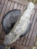 Speckstein; Einzelstck; aus Indien; Fantasie Grn Mix; 12.770 kg