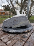 Speckstein; Einzelstck; aus Indien; Fantasie Grn Mix; 12.770 kg