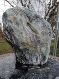 Speckstein; Einzelstck; aus Indien; Fantasie Grn Mix; 6.690 kg