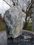 Speckstein; Einzelstck; aus Indien; Fantasie Grn Mix; 6.690 kg