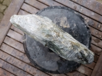 Speckstein; Einzelstck; aus Indien; Fantasie Grn Mix; 6.690 kg