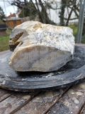 Speckstein; Einzelstck; aus Indien; Fantasie Grn Mix; 7.250 kg