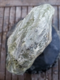 Speckstein; Einzelstck; aus Indien; Fantasie Grn Mix; 10.990 kg